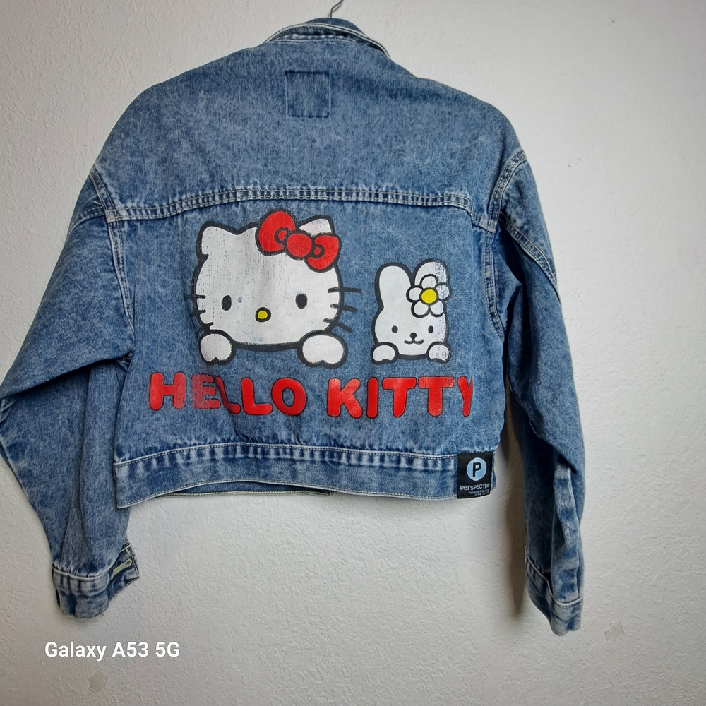 Perspective Blue Denim Jacket - Picture 2 of 4